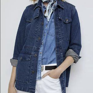 Anthropologie Unpublished Denim Jacket